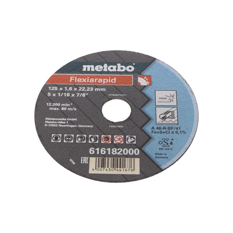 Disc de tăiere 125mm 22,23mm 1,6mm | Electronic-mag.ro | Componente Electronice