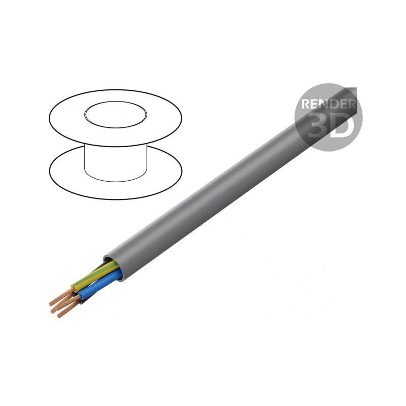 Cablu ÖLFLEX® 150 4G0,5mm2 neecranat 300V/500V Cu | Electronic-mag.ro | Componente Electronice