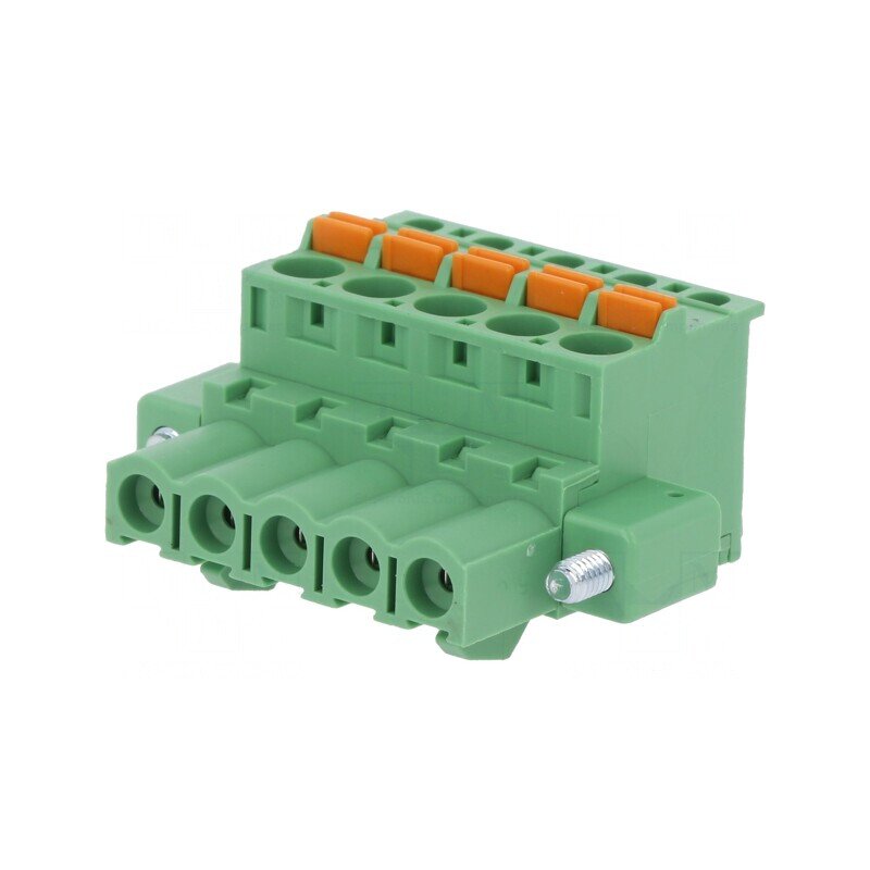 Regletă de conexiuni deconectabilă 5mm 5 piste 90° | Electronic-mag.ro | Componente Electronice Regletă de conexiuni deconectabilă 5mm 5 piste 90° | Electronic-mag.ro | Componente Electronice