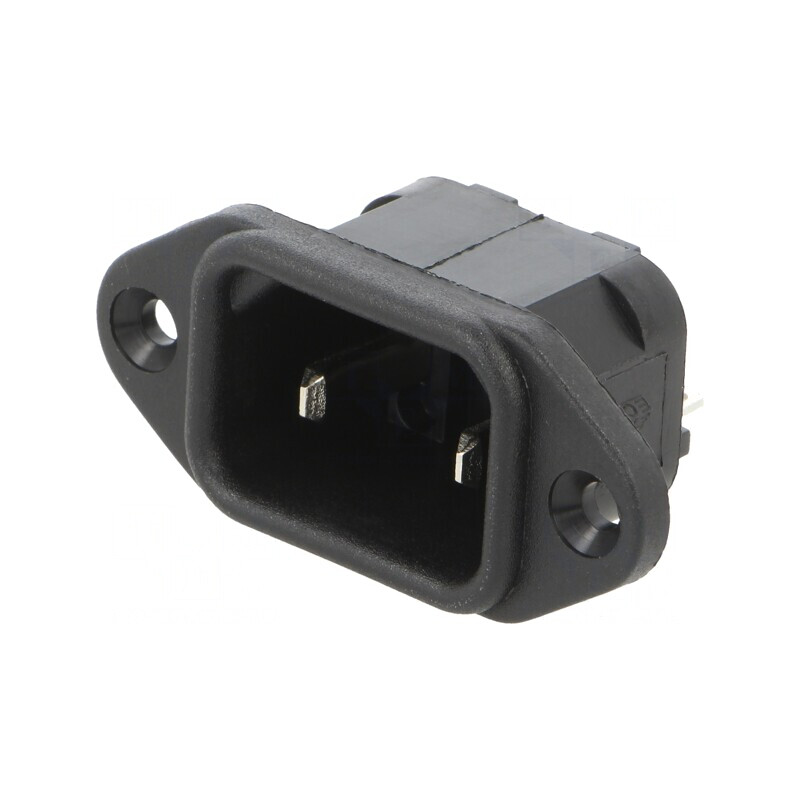Conector alimentare AC 10A 250V C18 | Electronic-mag.ro | Componente Electronice