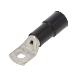 Conector Inelar Tubular M8 8,5mm 70mm2 Crimpat Negru | Electronic-mag.ro | Componente Electronice