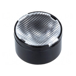 Lentilă LED Rotundă PMMA Transparentă 32-41° | Electronic-mag.ro | Componente Electronice