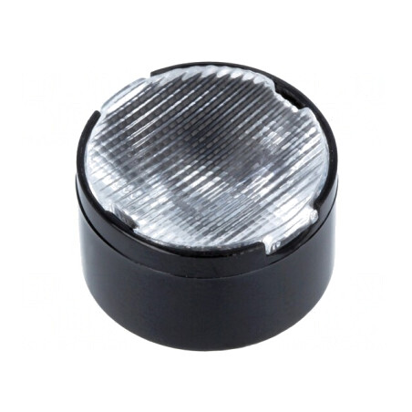 Lentilă LED Rotundă PMMA Transparentă 32-41° | Electronic-mag.ro | Componente Electronice