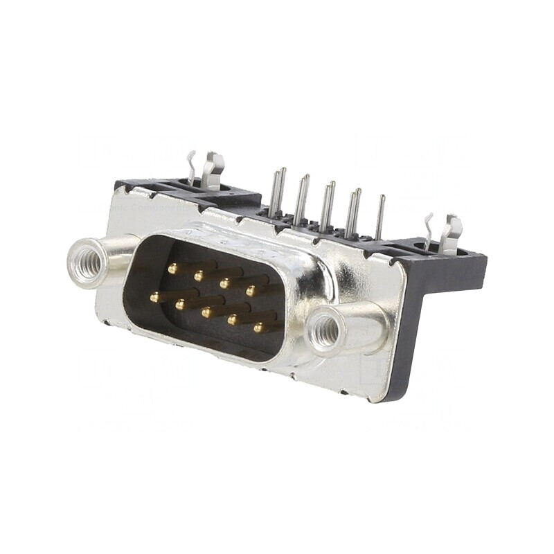 Conector D-Sub 9-Pin pentru Montare pe Panou 90° 5A | Electronic-mag.ro | Componente Electronice Conector D-Sub 9-Pin pentru Montare pe Panou 90° 5A | Electronic-mag.ro | Componente Electronice