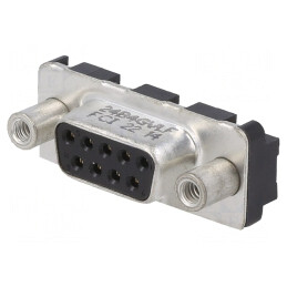 Conector D-Sub 9-PIN Mamă Montare Panou | Electronic-mag.ro | Componente Electronice