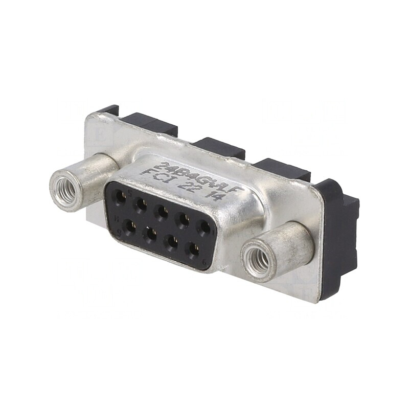 Conector D-Sub 9-PIN Mamă Montare Panou | Electronic-mag.ro | Componente Electronice