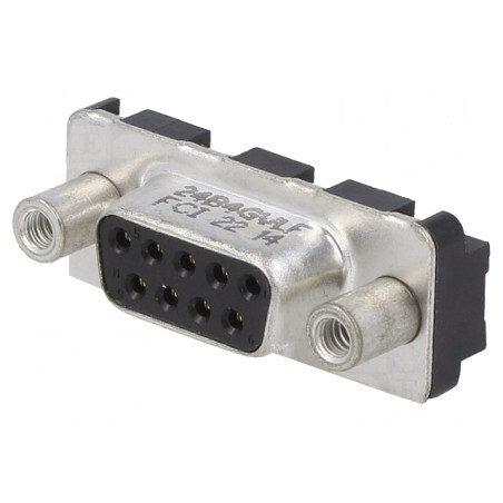 Conector D-Sub 9-PIN Mamă Montare Panou | Electronic-mag.ro | Componente Electronice