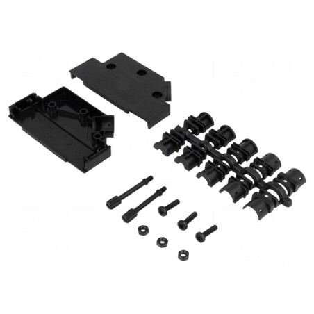 Carcasă pentru conectori D-Sub 37pin și HD 62pin | Electronic-mag.ro | Componente Electronice