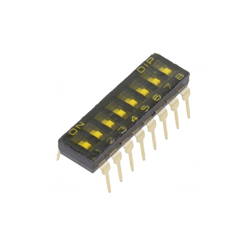 Comutator DIP-SWITCH 2 Pini 24V 0.025A | Electronic-mag.ro | Componente Electronice