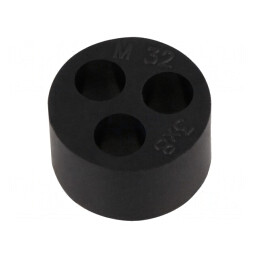 Insert Presetupă 8mm M32 IP68 Cauciuc NBR 3 Orificii | Electronic-mag.ro | Componente Electronice