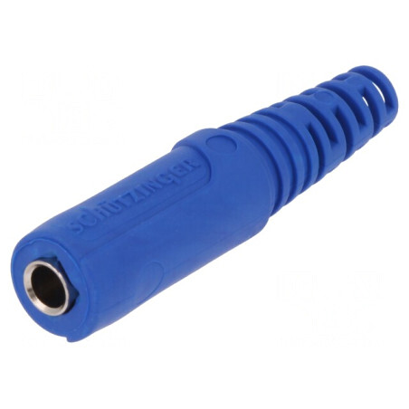Soclu Banană 4mm Albastru 32A 70VDC | Electronic-mag.ro | Componente Electronice