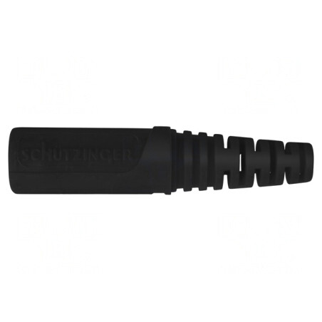 Soclu Banană 4mm 32A Negru Nichelat | Electronic-mag.ro | Componente Electronice