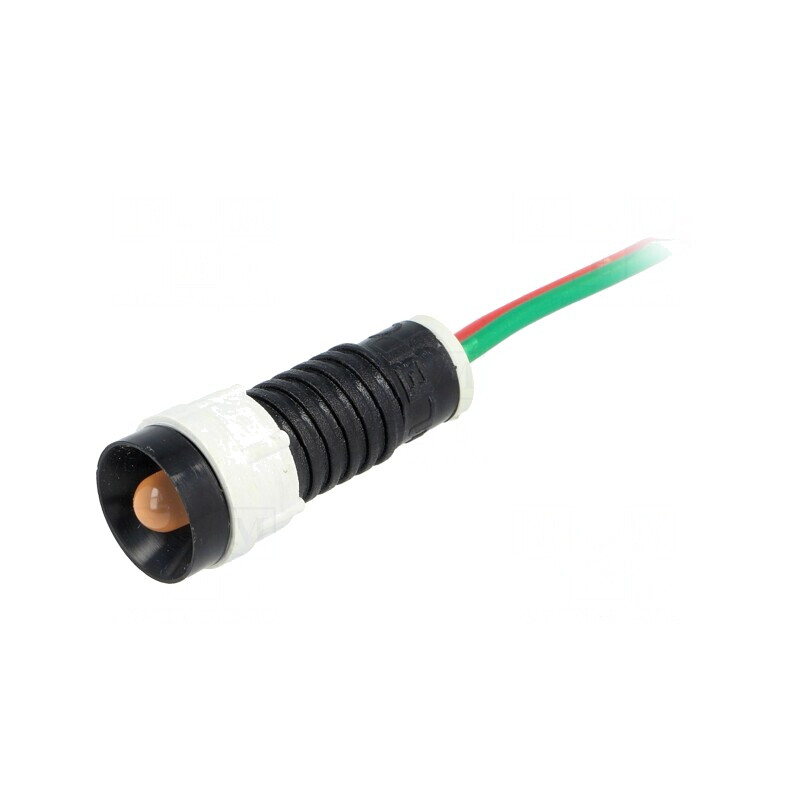 Lampă LED de Control Portocalie 24V Ø11mm | Electronic-mag.ro | Componente Electronice