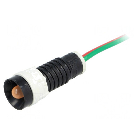 Lampă LED de Control Portocalie 24V Ø11mm | Electronic-mag.ro | Componente Electronice