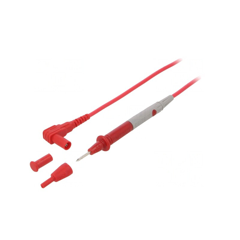 Cablu de măsurare 60VDC 0,88m roșu | Electronic-mag.ro | Componente Electronice