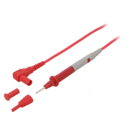 Cablu de măsurare 60VDC 0,88m roșu | Electronic-mag.ro | Componente Electronice