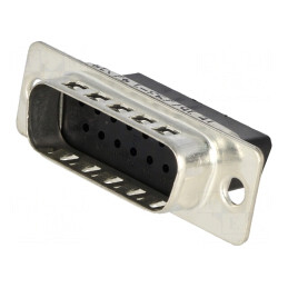 Conector D-Sub 15-Pini Tată fără Contacte 25.3mm | Electronic-mag.ro | Componente Electronice