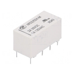 Releu Electromagnetic DPDT 24VDC 3A 125VAC PCB | Electronic-mag.ro | Componente Electronice