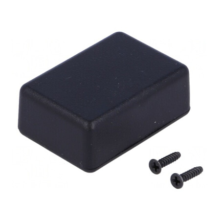 Carcasă universală ABS neagră 35x50x17mm IP54 | Electronic-mag.ro | Componente Electronice