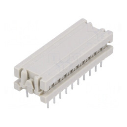 Adaptor IDC 20 PIN pentru cablu-bandă 1,27mm | Electronic-mag.ro | Componente Electronice
