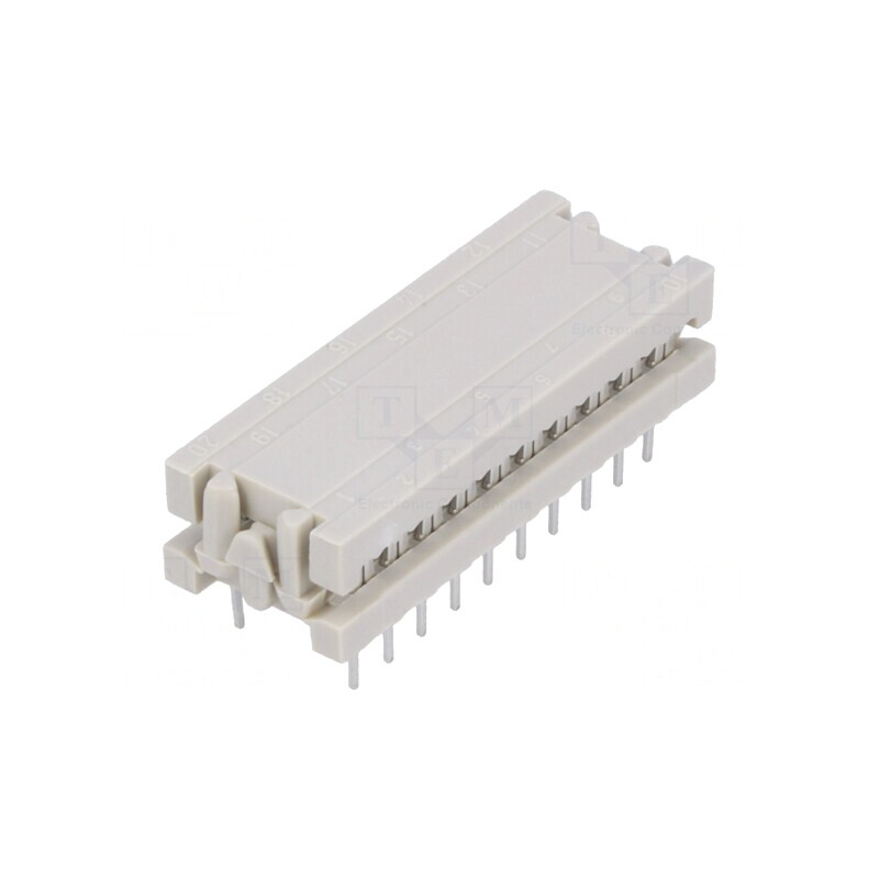 Adaptor IDC 20 PIN pentru cablu-bandă 1,27mm | Electronic-mag.ro | Componente Electronice Adaptor IDC 20 PIN pentru cablu-bandă 1,27mm | Electronic-mag.ro | Componente Electronice