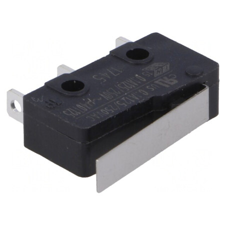 Microîntrerupător cu Manetă SPDT 0,1A 250VAC | Electronic-mag.ro | Componente Electronice