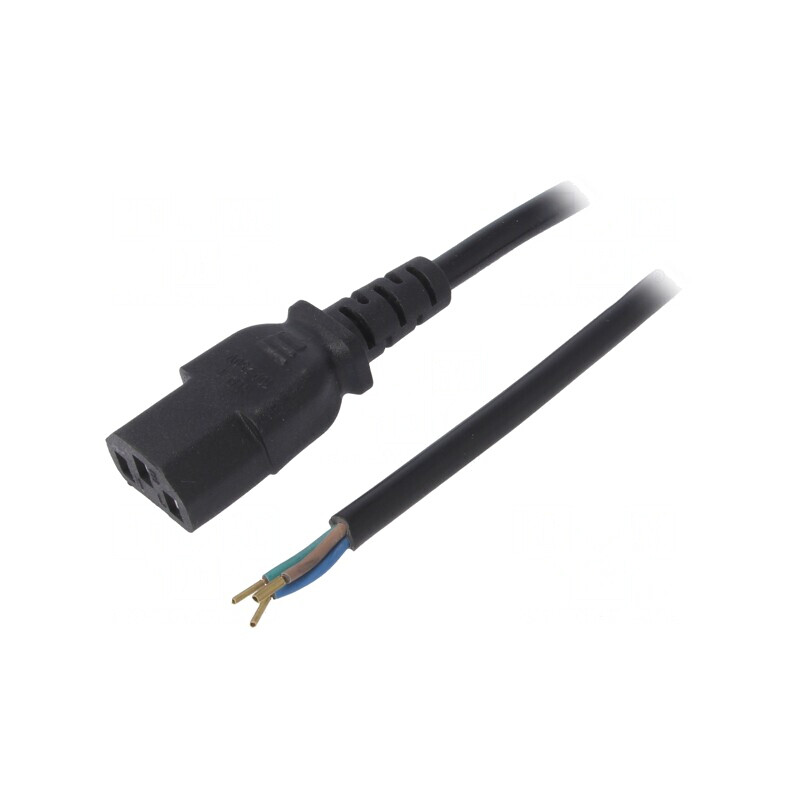 Cablu Alimentare IEC C13 PVC 1,5m Negru 10A 250V | Electronic-mag.ro | Componente Electronice Cablu Alimentare IEC C13 PVC 1,5m Negru 10A 250V | Electronic-mag.ro | Componente Electronice