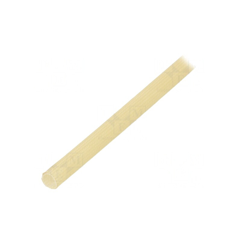 Manşon Electroizolant Fibră de Sticlă Naturală 20-155°C | Electronic-mag.ro | Componente Electronice