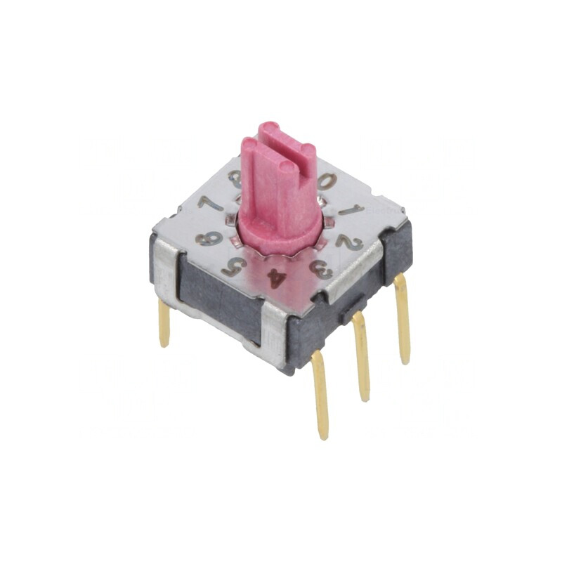 Întrerupător Codificare DEC/BCD 10 Poz THT 80mΩ | Electronic-mag.ro | Componente Electronice