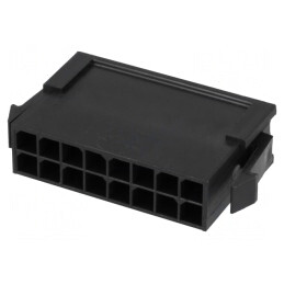 Mufă Micro-Fit 3.0 3mm 16 PIN fără contacte | Electronic-mag.ro | Componente Electronice