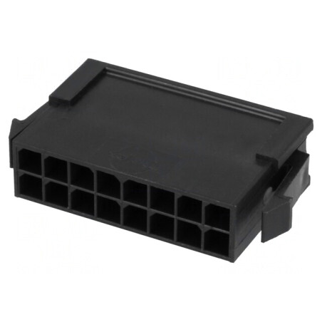 Mufă Micro-Fit 3.0 3mm 16 PIN fără contacte | Electronic-mag.ro | Componente Electronice