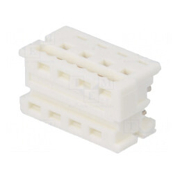 Mufă cablu-placă mamă 8 pini IDC 1,27mm 1,2A | Electronic-mag.ro | Componente Electronice