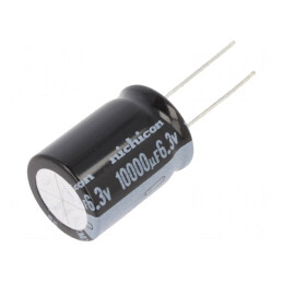 Condensator electrolitic low ESR 10000uF 6.3V THT | Electronic-mag.ro | Componente Electronice