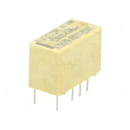 Releu electromagnetic DPDT 5VDC 2A 125VAC THT | Electronic-mag.ro | Componente Electronice
