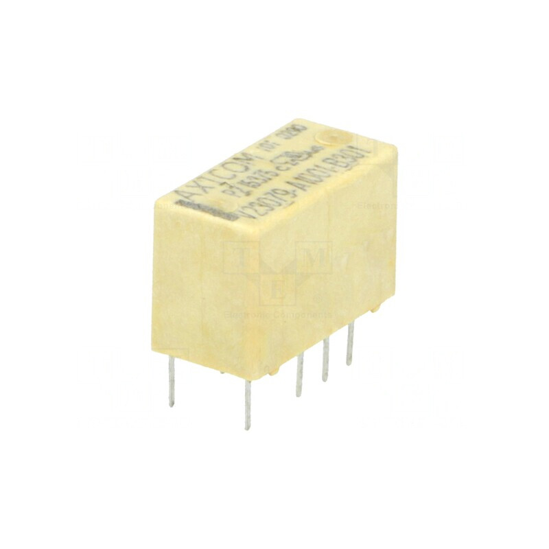 Releu electromagnetic DPDT 5VDC 2A 125VAC THT | Electronic-mag.ro | Componente Electronice