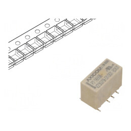 Releu Electromagnetic DPDT 5VDC SMT | Electronic-mag.ro | Componente Electronice