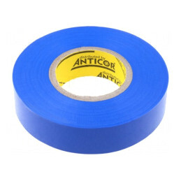 Bandă Electroizolantă Albastră 19mm x 20m | Electronic-mag.ro | Componente Electronice