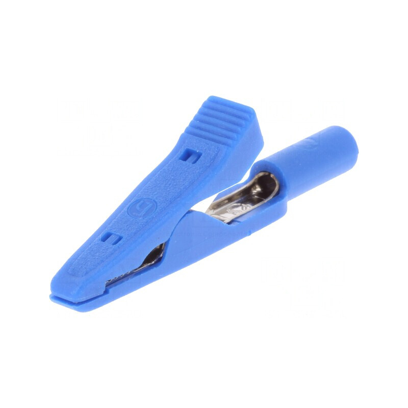 Bornă crocodil albastră 15A 60VDC 2mm | Electronic-mag.ro | Componente Electronice Bornă crocodil albastră 15A 60VDC 2mm | Electronic-mag.ro | Componente Electronice