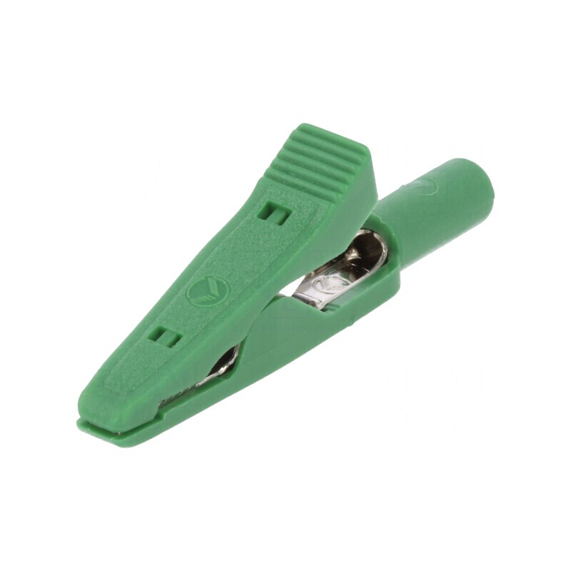 Bornă crocodil verde 15A 60VDC 4mm | Electronic-mag.ro | Componente Electronice Bornă crocodil verde 15A 60VDC 4mm | Electronic-mag.ro | Componente Electronice