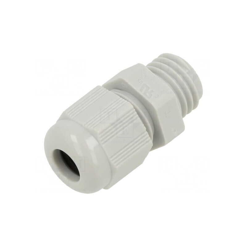 Garnitură Etanșare Poliamidă Gri M12 IP68 | Electronic-mag.ro | Componente Electronice