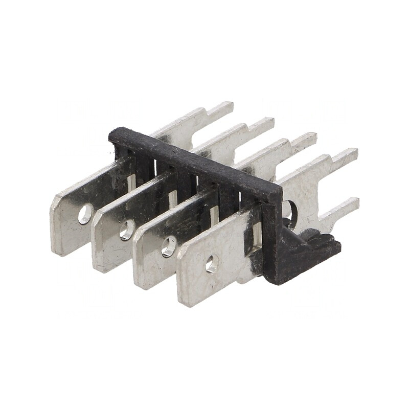 Conector Spadă 6.3mm 0.8mm THT Oțel Cositorit 500V | Electronic-mag.ro | Componente Electronice