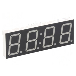 Afișaj LED 7 Segmente 4 Digits Roșu | Electronic-mag.ro | Componente Electronice