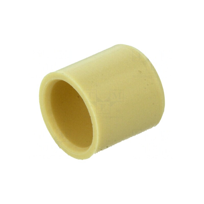 Lagăr manșon alunecător 17mm x 15mm x 10mm galbenă | Electronic-mag.ro | Componente Electronice