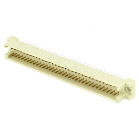Soclu DIN 41612 Tip C 64 PIN THT Drept 4mm | Electronic-mag.ro | Componente Electronice