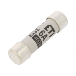 Siguranță cilindrică industrială gG 6A 400VAC | Electronic-mag.ro | Componente Electronice