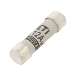 Siguranță cilindrică industrială gG 12A 400VAC | Electronic-mag.ro | Componente Electronice