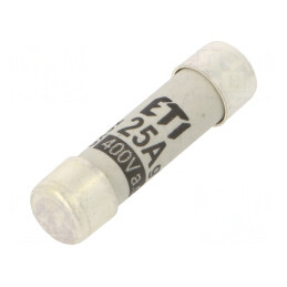 Siguranță cilindrică industrială gG 25A 400VAC | Electronic-mag.ro | Componente Electronice