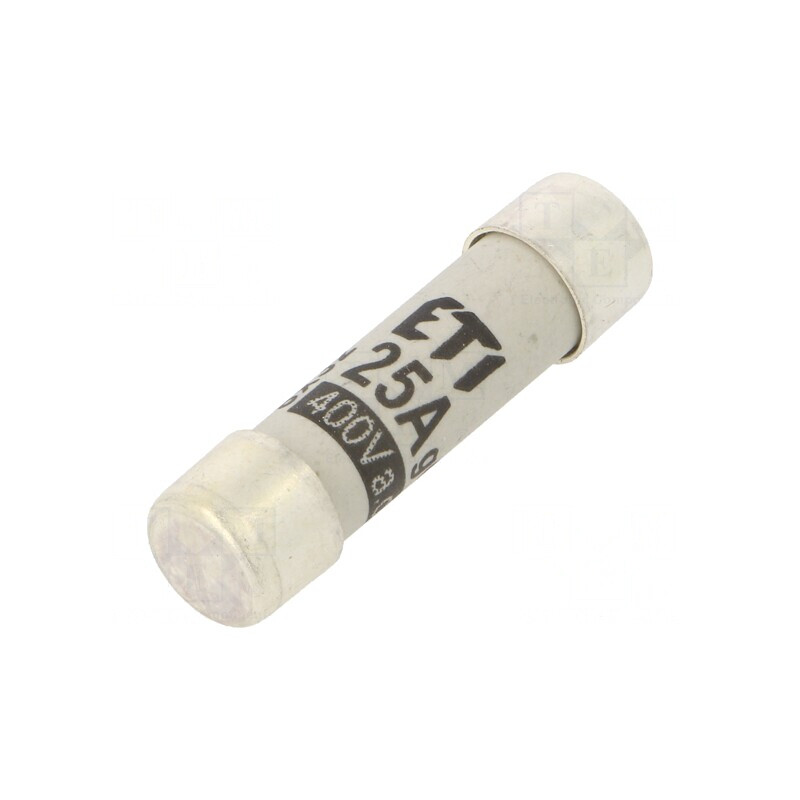 Siguranță cilindrică industrială gG 25A 400VAC | Electronic-mag.ro | Componente Electronice