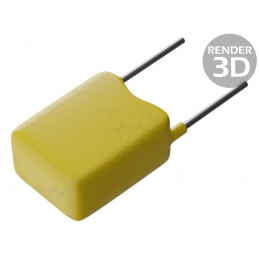 Condensator Ceramic MLCC 100nF 100V X7R ±10% THT | Electronic-mag.ro | Componente Electronice