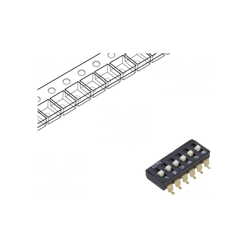 Comutator DIP-SWITCH SMD 2 Pozitii 24V | Electronic-mag.ro | Componente Electronice Comutator DIP-SWITCH SMD 2 Pozitii 24V | Electronic-mag.ro | Componente Electronice